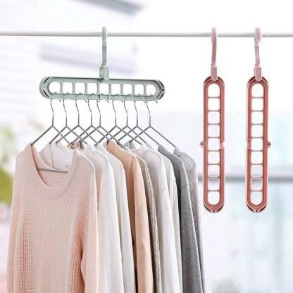 Adjustable & Folding Folding Clothes Hanger